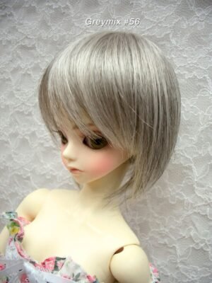 Wig / 9-10 inch / Short (Greymix #56)