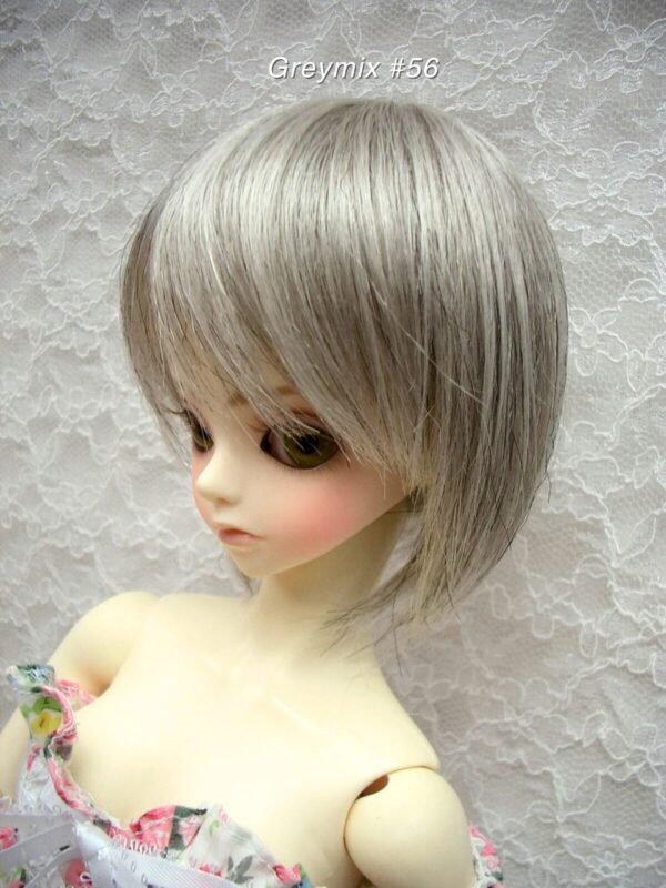 Wig / 9-10 inch / Short (Greymix #56)