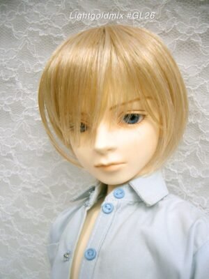 Wig / 9-10 inch / Short (Lightgoldmix #GL26)