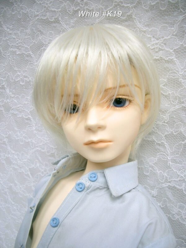 Wig / 9-10 inch / Short (White #K19)