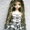 Wig / 9-10 inch / Long Wave (Brown-ivory #8/KB88HL)