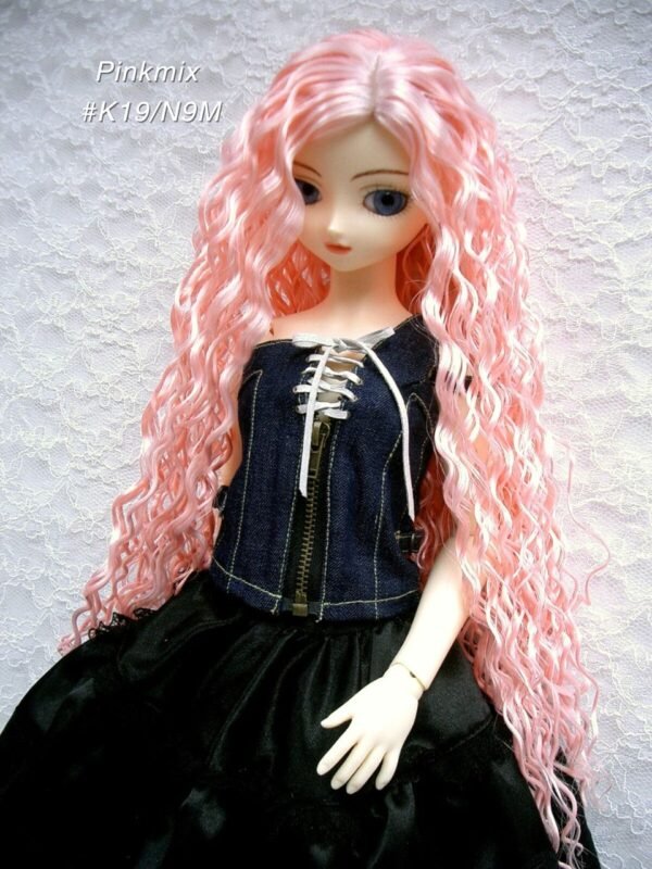 Wig / 9-10 inch / Long Wave (Pinkmix #K19/N9M)