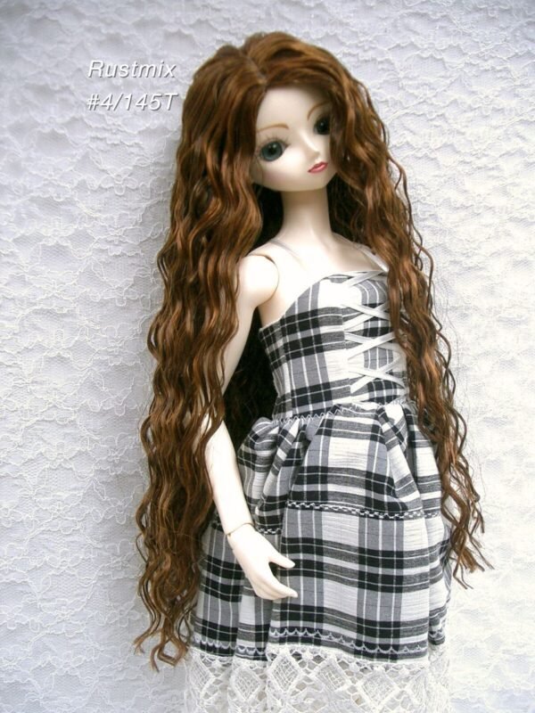 Wig / 9-10 inch / Long Wave (Rustmix #4/145T)