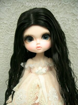 Wig / 11-12 inch / Soft Long Wave (Blacky brown #4)