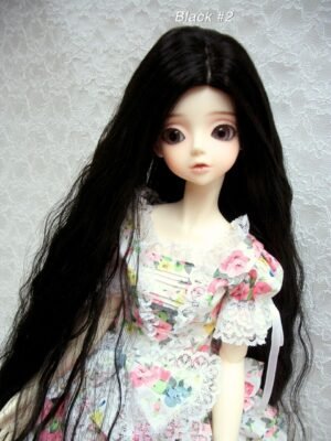 Wig / 9-10 inch / Soft Long Wave (Black #2)