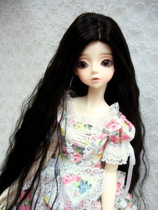 Wig / 9-10 inch / Soft Long Wave (Black #2)