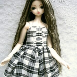 Wig / 9-10 inch / Soft Long Wave (Brown-ivory #8/KB88HL)