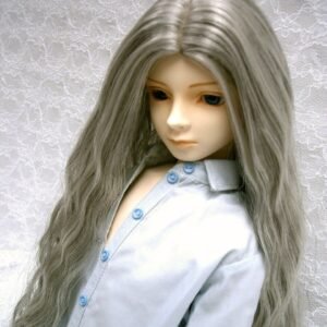 Wig / 9-10 inch / Soft Long Wave (Greymix #56)