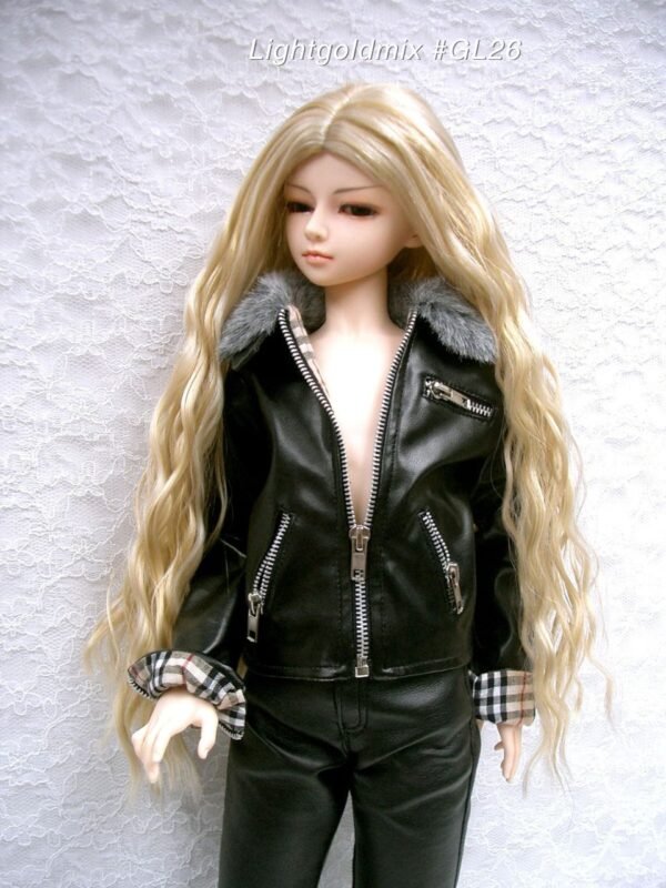 Wig / 9-10 inch / Soft Long Wave (Lightgoldmix #GL26)