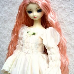 Wig / 9-10 inch / Soft Long Wave (Metallic pink #25/K1M)