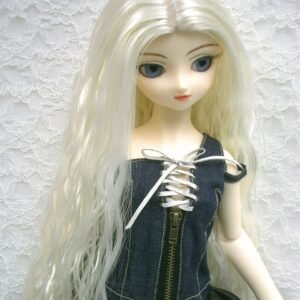 Wig / 9-10 inch / Soft Long Wave (White #K19)