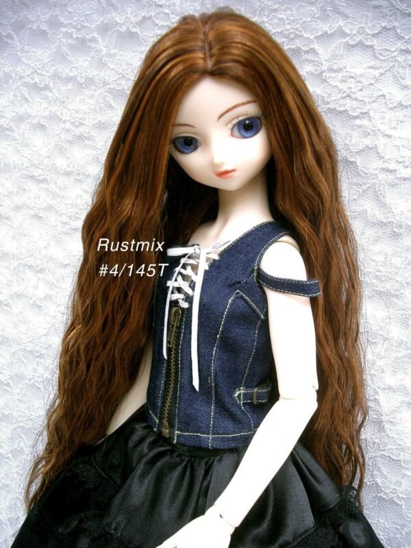 Wig / 9-10 inch / Soft Long Wave (Rustmix #4/145T)