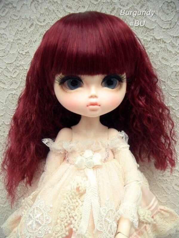 Wig / 11-12 inch / Semi-long Wave (Burgundy #BU)