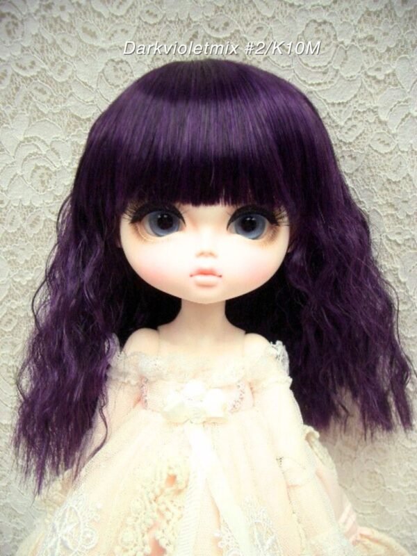 Wig / 11-12 inch / Semi-long Wave (Darkvioletmix #2/K10M)