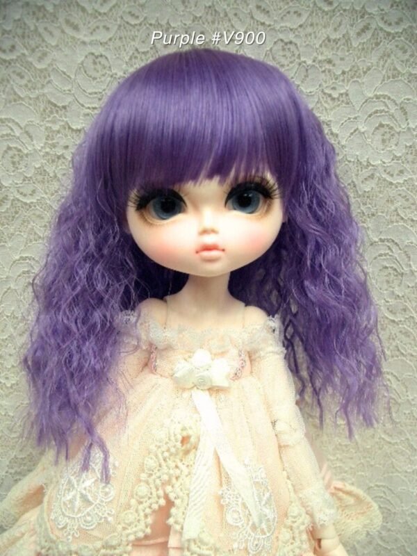 Wig / 11-12 inch / Semi-long Wave (Purple #V900)