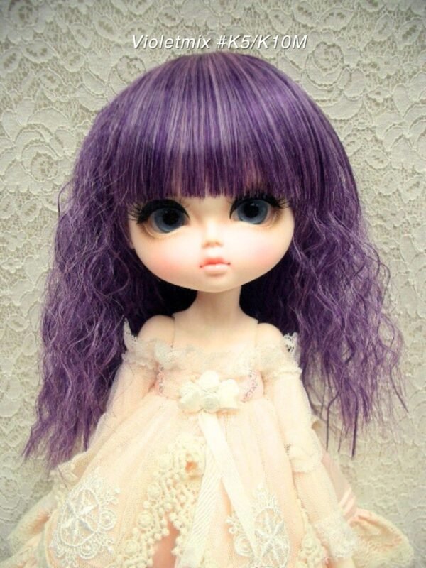 Wig / 11-12 inch / Semi-long Wave (Violetmix #K5/K10M)