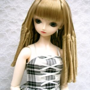 Wig / 9-10 inch / Spiral Curls *Longer version (Lightgoldbrown #25)