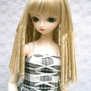 Wig / 9-10 inch / Spiral Curls *Longer version (Lightgoldmix #GL26)
