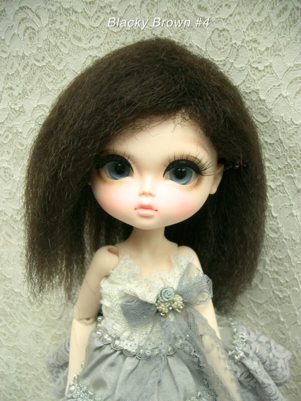 Wig / 11-12 inch / Afro Hair (Blacky brown #4)