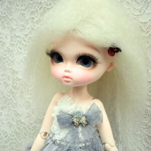 Wig / 11-12 inch / Afro Hair (White #1001)