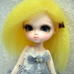 Wig / 11-12 inch / Afro Hair (Yellow #1001/K2M)