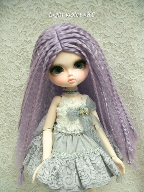 Wig / 11-12 inch / Braided Hair (Light violet #K5)