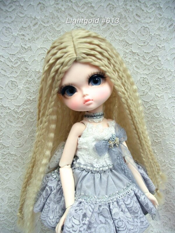 Wig / 11-12 inch / Braided Hair (Lightgold #613)