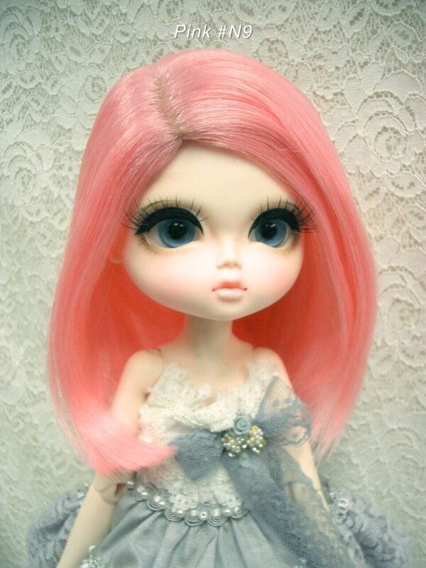 Wig / 11-12 inch / Semi-long One-length (Pink #N9)