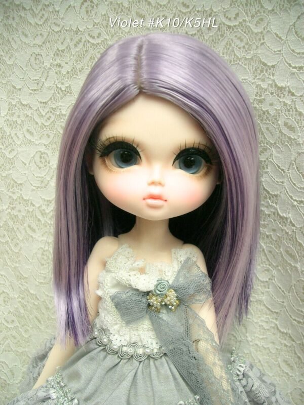 Wig / 11-12 inch / Semi-long One-length (Violet #K10/K5HL)