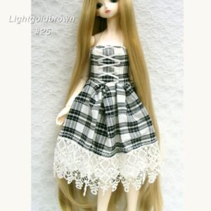 Wig / 9-10 inch / One-length Long Straight *60cm (Lightgoldbrown #25)