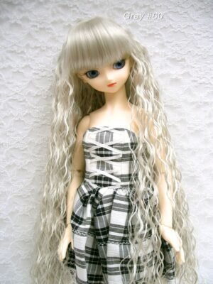 Wig / 9-10 inch / Super Long Wave (Grey #60)