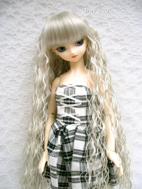 Wig / 9-10 inch / Super Long Wave (Grey #60)