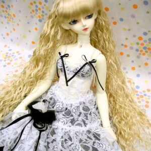 Wig / 9-10 inch / Super Long Wave (Ivory #KB88)
