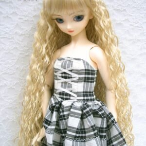 Wig / 9-10 inch / Super Long Wave (Lightgoldmix #GL26)