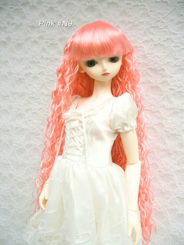 Wig / 9-10 inch / Super Long Wave (Pink #N9)