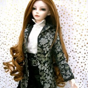 Wig / 9-10 inch / Long Loose Curls at the end (Brown #27)