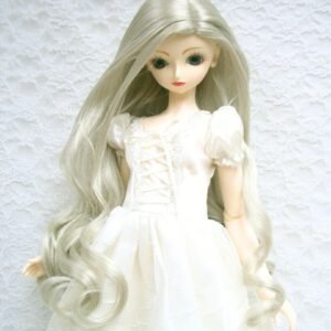 Wig / 9-10 inch / Long Loose Curls at the end (Grey #60)