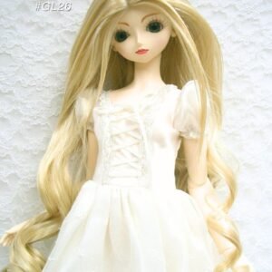 Wig / 9-10 inch / Long Loose Curls at the end (Lightgoldmix #GL26)