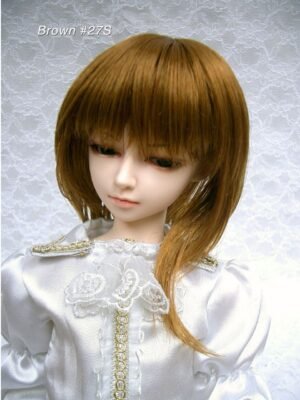 Wig / 9-10 inch / Shaggy Short (Brown #27S)