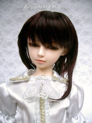 Wig / 9-10 inch / Shaggy Short (Burgundy #1B/BUM)