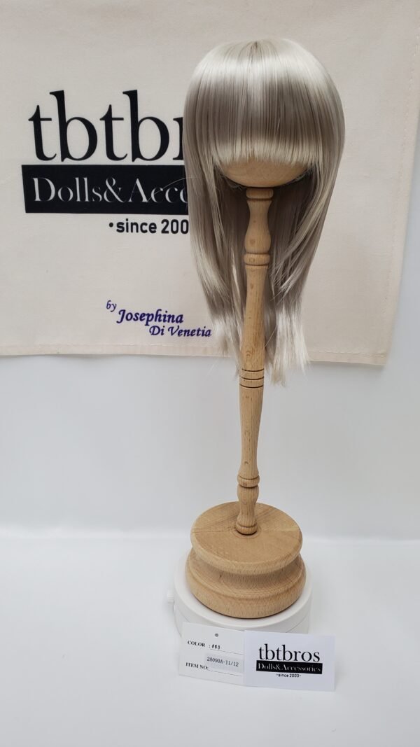 Wig / 11-12 inch / Semi-long Shaggy (Grey #60)