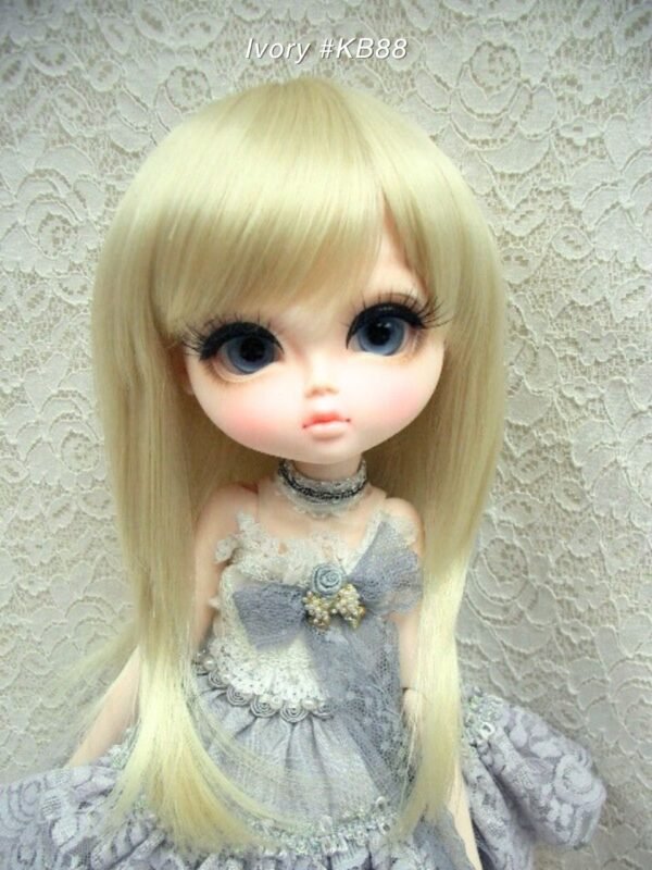 Wig / 11-12 inch / Semi-long Shaggy (Ivory #KB88)