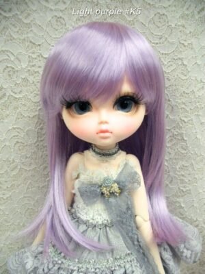 Wig / 11-12 inch / Semi-long Shaggy (Light purple #K5)