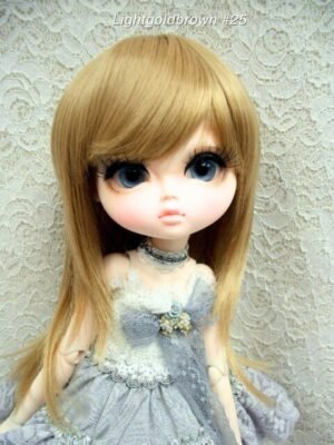 Wig / 11-12 inch / Semi-long Shaggy (Lightgoldbrown #25)