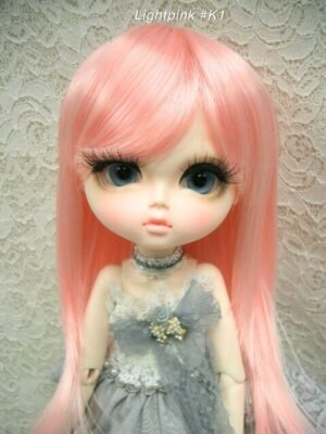 Wig / 11-12 inch / Semi-long Shaggy (Light pink #K1)