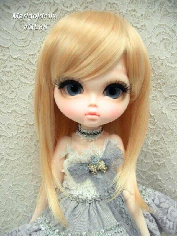 Wig / 11-12 inch / Semi-long Shaggy (Marigoldmix #GL88)