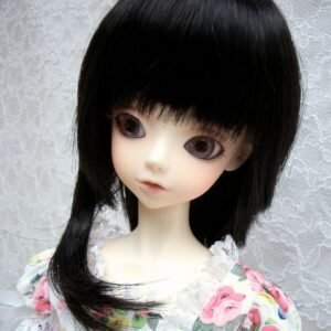 Wig / 9-10 inch / Shaggy Short (Black #2)