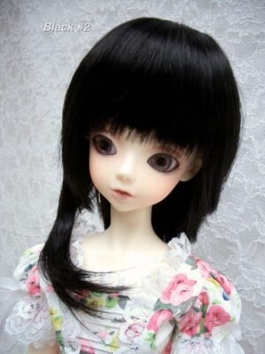 Wig / 9-10 inch / Shaggy Short (Black #2)