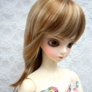 Wig / 9-10 inch / Shaggy Short (Brown-ivory #27/KB88HL)