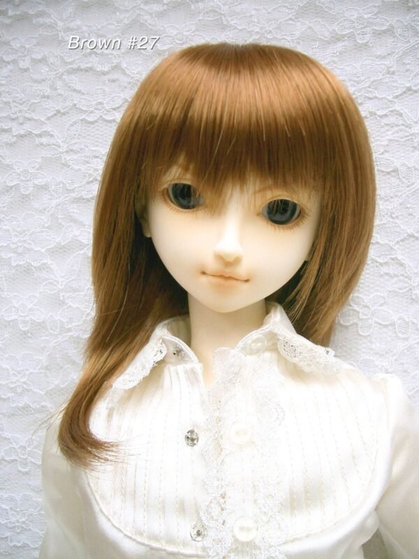 Wig / 9-10 inch / Shaggy Short (Brown #27)